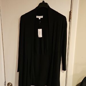 Chelsea & Theodore Elegant Black Cardigan